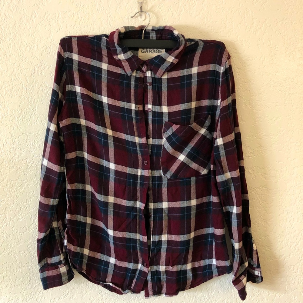Garage Plaid-Purple Flannel